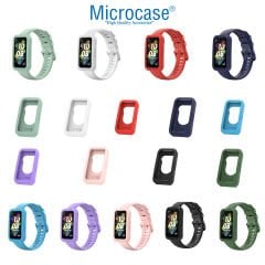 Microcase Huawei Band 8 Önü Açık Tasarım Silikon Kılıf - AL3172