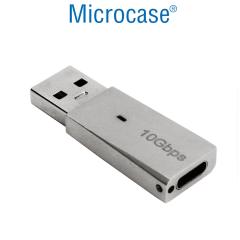 Microcase Type-C to USB 3.0 Çevirici Dişi-Erkek Şarj Data Aktarım - AL2847