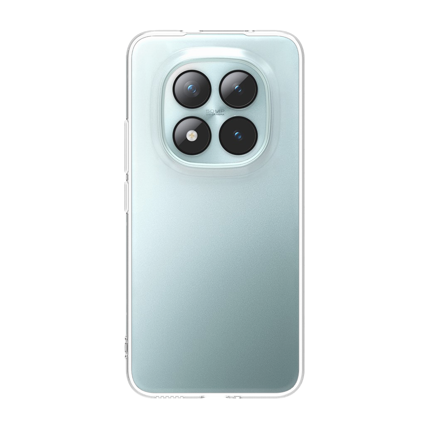 Microcase Xiaomi POCO M8 / Redmi NOTE 15 5G ile Uyumlu Slim Serisi Soft TPU Silikon Kılıf - Şeffaf AL3324