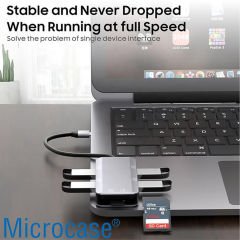 Microcase Type C 4xUSB 3.0 Kart Okuyucu 6in1 USB OTG SD/TF - AL4588