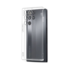 Microcase ZTE Red Magic 11 Pro / Pro Plus ile Uyumlu Slim Serisi Soft TPU Silikon Kılıf - Şeffaf AL3324