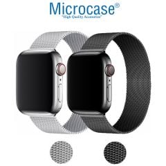 Microcase Amazfit Active ile Uyumlu  Manyetik Metal Kordon Kayış - KY14