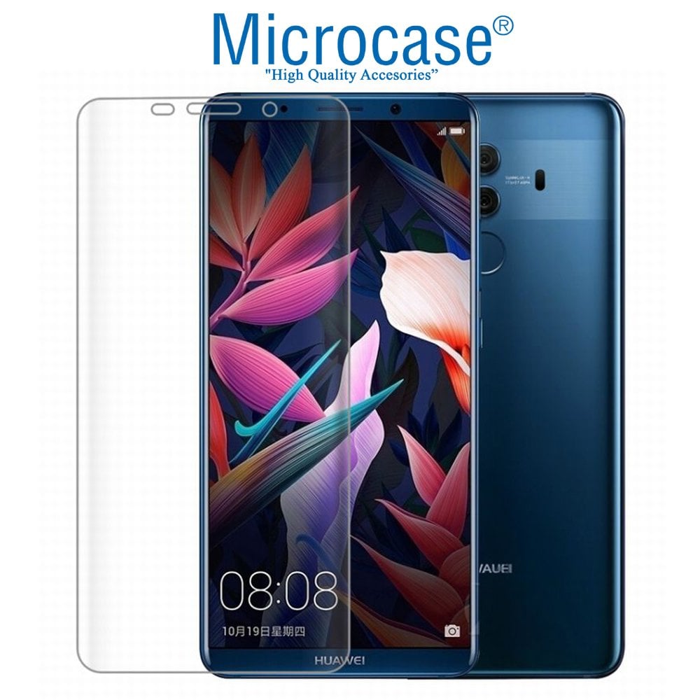 Microcase Huawei Mate 10 Pro Full Ön Kaplama TPU Soft Koruma Film