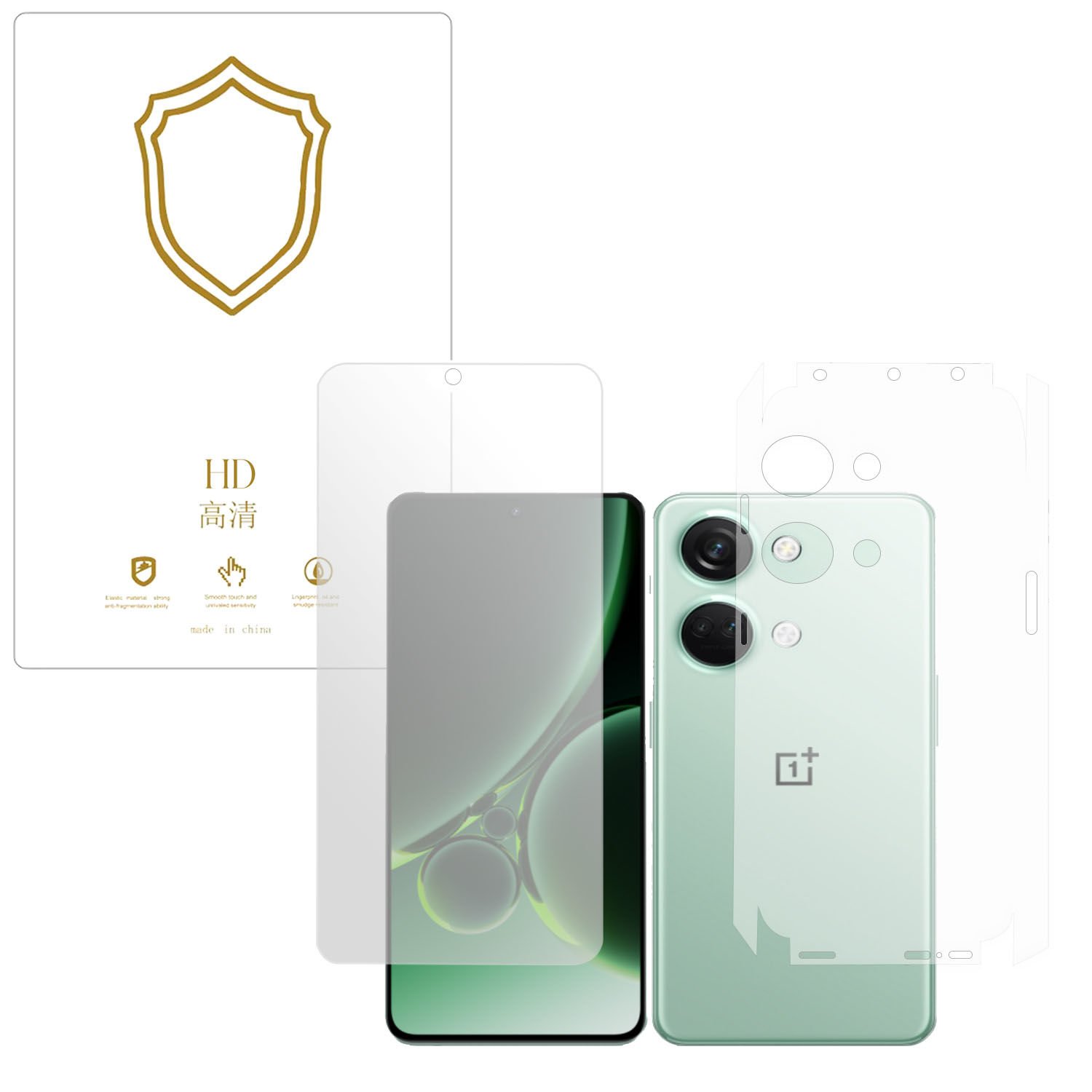 Microcase Oneplus Nord 3 5G ile Uyumlu Full Tpu Ön Arka ve Yan 360 Nano Koruma- EKM116