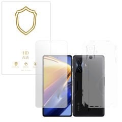 Microcase Poco F4 GT 5G / Xiaomi Redmi K50 Gaming ile Uyumlu Full Tpu Ön Arka ve Yan 360 Nano Koruma- EKM116