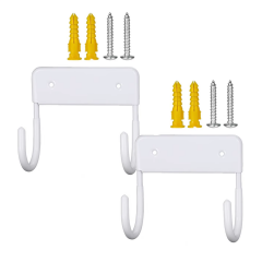 Microcase Paslanmaz Çelik Çok Amaçlı Kullanılabilir Ütü ve Eşya Askılığı 2 ADET AL5440