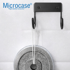 Microcase Paslanmaz Çelik Çok Amaçlı Kullanılabilir Ütü ve Eşya Askılığı 2 ADET AL5440