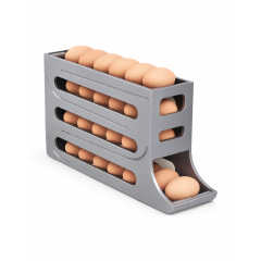 Microcase ABS Plastik Dolapiçi Yuvarlanır Tip Yumurta Organizer ve Standı AL54529