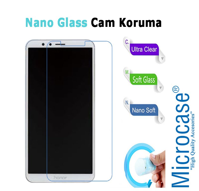 Huawei Honor 7X Nano Glass Cam Ekran Koruma