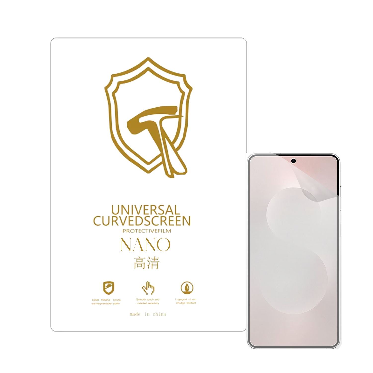 Microcase Samsung Galaxy S25 Edge ile Uyumlu Full Tpu Nano Ön Ekran Koruma Filmi - EKM101