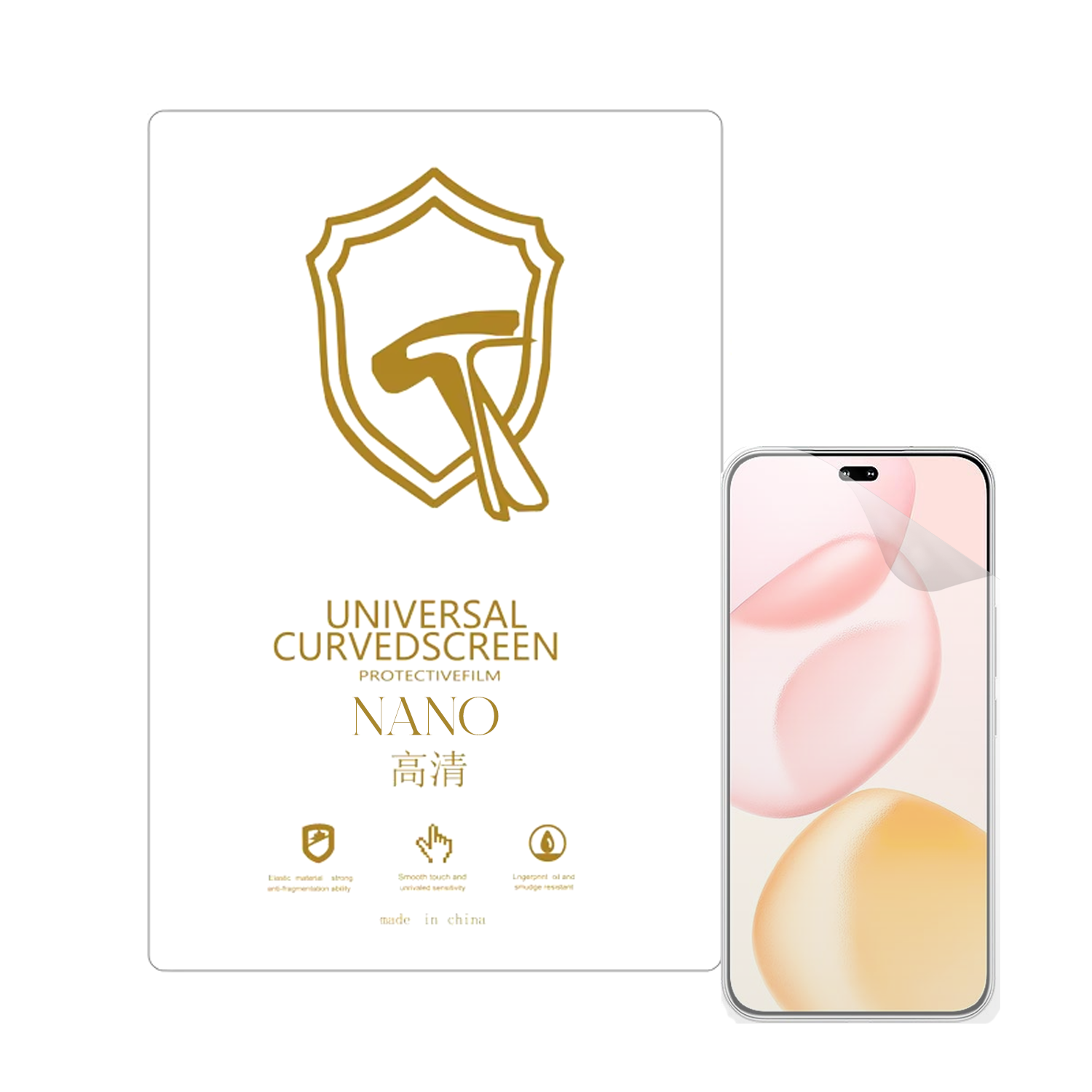 Microcase Honor 400 Pro 5G ile Uyumlu Full Tpu Nano Ön Ekran Koruma Filmi - EKM101