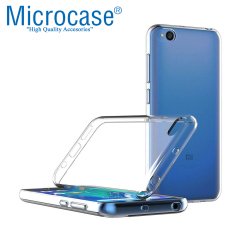 Microcase Xiaomi Redmi Go Ultra İnce 0.2 mm Soft Silikon Kılıf + Tempered Glass Cam Koruma (SEÇENEKLİ)