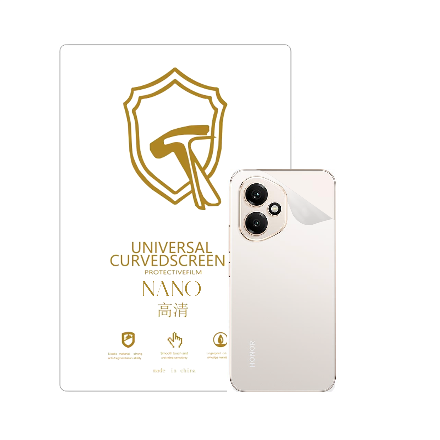 Microcase Honor 400 5G ile Uyumlu Full Tpu Nano Arka Ekran Koruma Filmi - EKM102