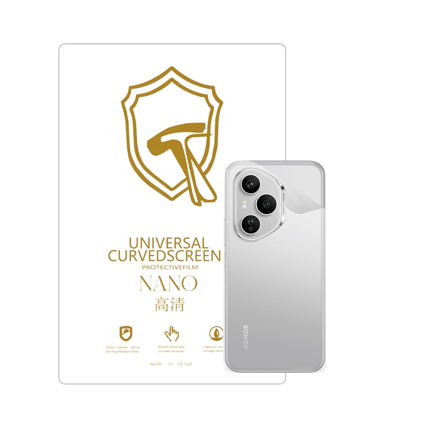Microcase Honor 400 Pro 5G ile Uyumlu Full Tpu Nano Arka Ekran Koruma Filmi - EKM102