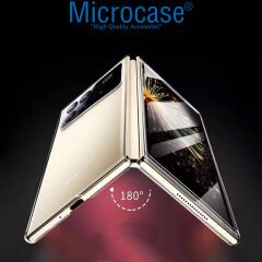 Microcase Xiaomi Mix Fold 3 Sert Kristal Kapak Kılıf - Şeffaf AL3157