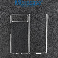 Microcase Xiaomi Mix Fold 3 Sert Kristal Kapak Kılıf - Şeffaf AL3157