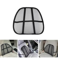 Microcase Ortopedik Kamburluk Önleyici Fileli Koltuk ve Oto Bel Desteği Sırtlık Minder AL4632