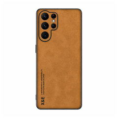 Microcase Samsung Galaxy S26 Ultra ile uyumlu Deri Kaplama Kılıf AL4970