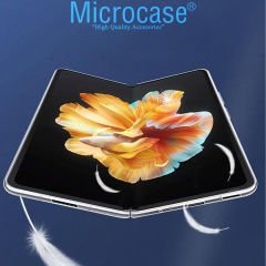 Microcase Tecno Phantom V Fold Sert Kristal Kapak Kılıf - Şeffaf AL3157