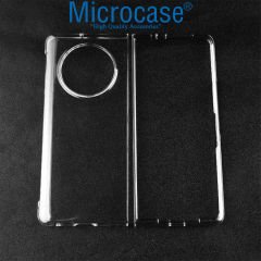 Microcase Tecno Phantom V Fold Sert Kristal Kapak Kılıf - Şeffaf AL3157