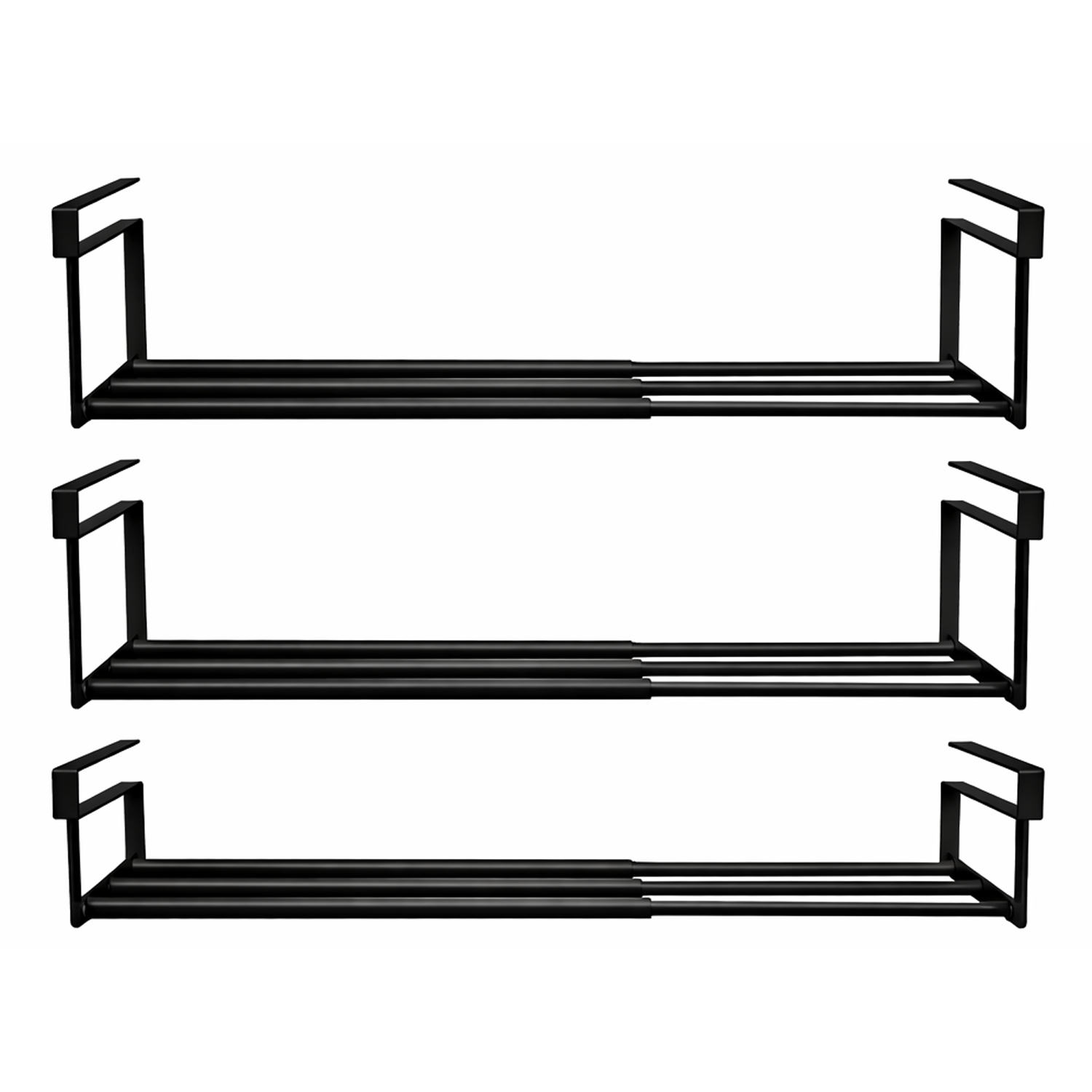 Microcase Dolap içi Ekstra Alan için Metal Ayakkabı Standı 10x20x40-65 CM 3 ADET AL5457