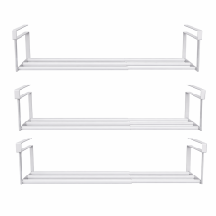 Microcase Dolap içi Ekstra Alan için Metal Ayakkabı Standı 10x20x40-65 CM 3 ADET AL5457