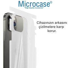 Microcase Iphone 15 Pro   ile Uyumlu  Tpu Arka ve Yan  Nano Koruma- EKM115