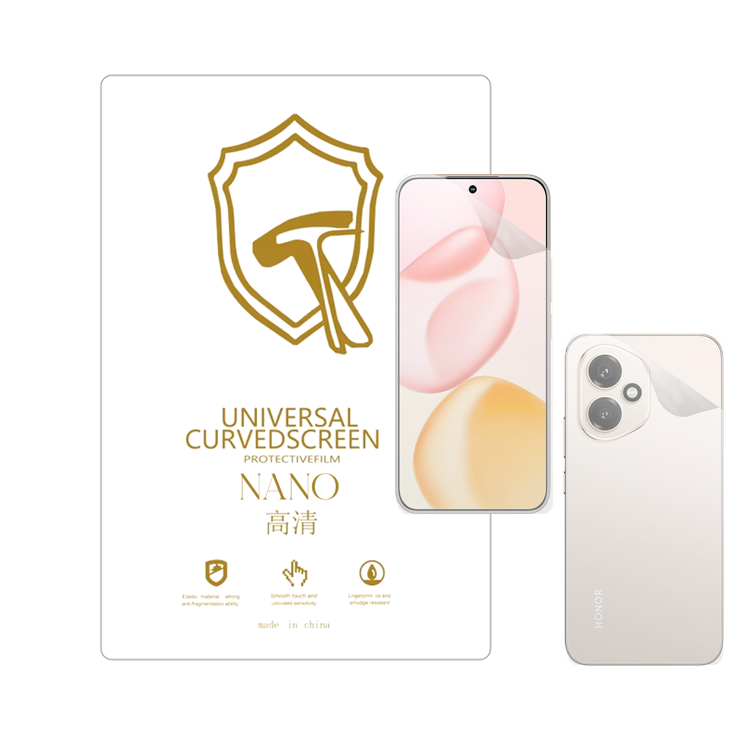 Microcase Honor 400 5G ile Uyumlu Full Tpu Ön Arka Nano Koruma- EKM103