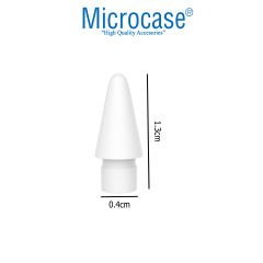 Microcase Apple Pencil 1-2 Nesil   Pencil USB-C  Pro ile  Uyumlu Yüksek Hassasiyetli  Yedek Uç 4 Adet -AL4762