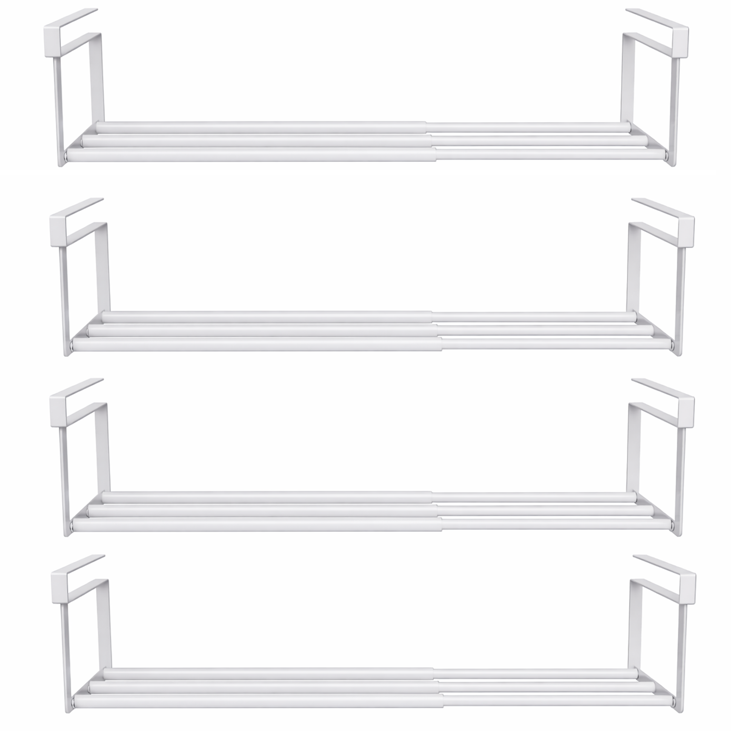 Microcase Dolap içi Ekstra Alan için Metal Ayakkabı Standı 10x20x40-65 CM 4 ADET AL5457