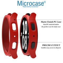 Microcase Samsung Galaxy Watch 5 44 mm Önü Açık Sert Slim Rubber Kılıf - AL3172