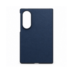 Microcase Samsung Galaxy Z Fold 8 için Deri Desenli Plastik Koruma Kılıf - AL3156