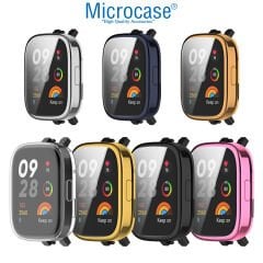 Microcase Xiaomi Redmi Watch 3 Önü Kapalı Silikon Kılıf - AL3173