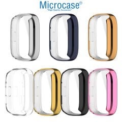 Microcase Xiaomi Redmi Watch 3 Önü Kapalı Silikon Kılıf - AL3173