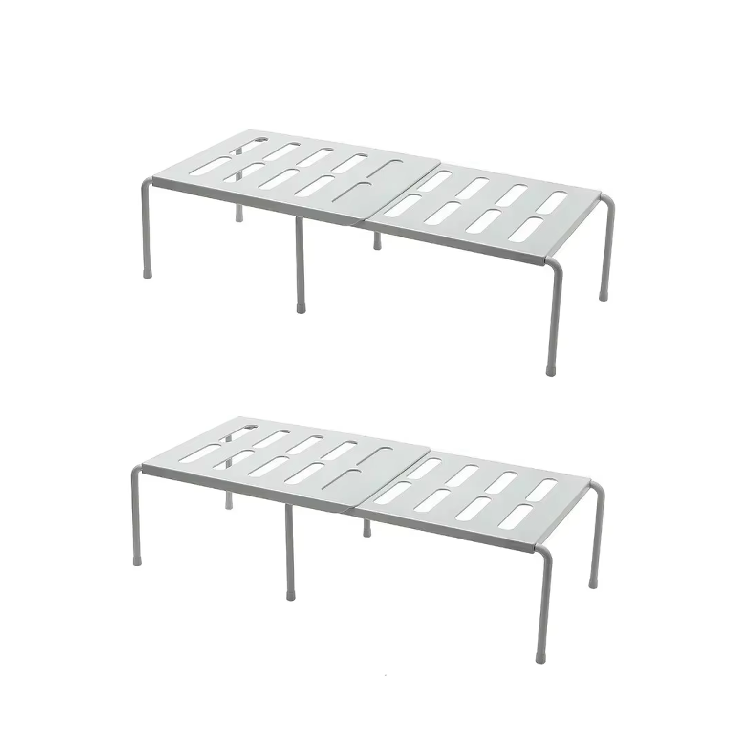 Microcase Çok Amaçlı Ayarlanabilir Ayakkabı Rafı Eşya Standı 15x24x36-69 CM 2 ADET AL5458