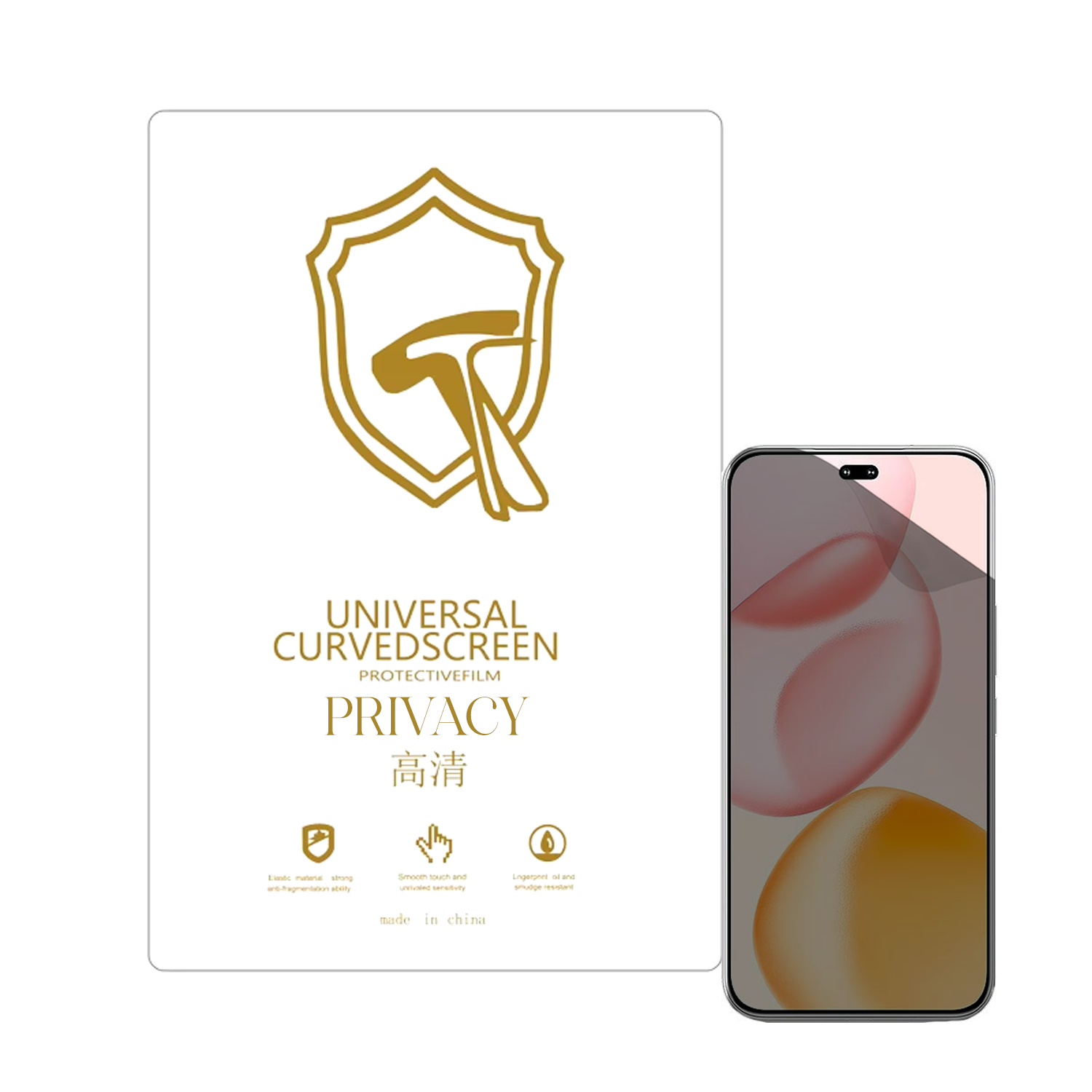 Microcase Honor 400 Pro 5G ile Uyumlu Privacy Gizlilik Filtreli Hayalet Nano Ekran Koruyucu-EKM110