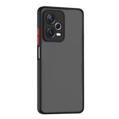 Microcase Xiaomi Redmi Note 12 Pro Plus London Serisi Darbeye Dayanıklı Kılıf - Siyah AL3415