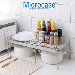 Microcase Çok Amaçlı Ayarlanabilir Ayakkabı Rafı Eşya Standı 15x24x36-69 CM 3 ADET AL5458