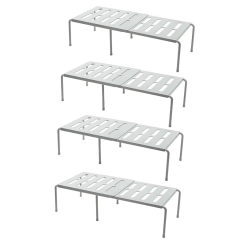 Microcase Çok Amaçlı Ayarlanabilir Ayakkabı Rafı Eşya Standı 15x24x36-69 CM 4 ADET AL5458