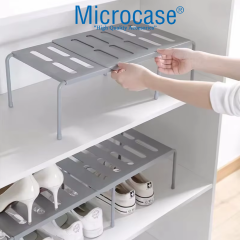 Microcase Çok Amaçlı Ayarlanabilir Ayakkabı Rafı Eşya Standı 15x24x36-69 CM 4 ADET AL5458