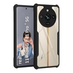 Microcase Realme 11 Pro 5G ile uyumlu Airbag Serisi Darbeye Dayanıklı Köşe Korumalı Tpu Kılıf - AL3370