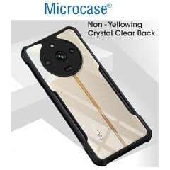 Microcase Realme 11 Pro 5G ile uyumlu Airbag Serisi Darbeye Dayanıklı Köşe Korumalı Tpu Kılıf - AL3370