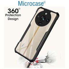 Microcase Realme 11 Pro Plus 5G ile uyumlu Airbag Serisi Darbeye Dayanıklı Köşe Korumalı Tpu Kılıf - AL3370