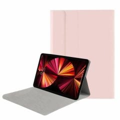 Microcase Honor Pad X8 10.1 inch Tablet ile Uyumlu Sleeve Serisi Mıknatıs Kapak Standlı Kılıf - Pembe AL3319