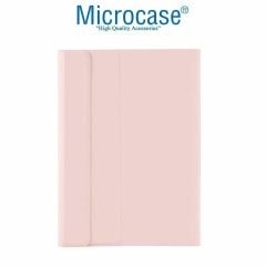 Microcase Honor Pad X8 10.1 inch Tablet ile Uyumlu Sleeve Serisi Mıknatıs Kapak Standlı Kılıf - Pembe AL3319