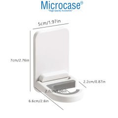 Microcase Yapışkanlı Kaymaz Süpürge Paspas Mop Havlu Eşya Tutucu -AL4799