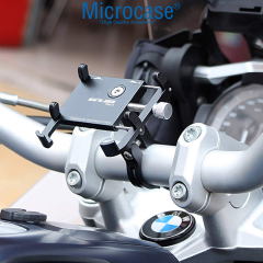 Microcase Pro 2 Alüminyum Ayarlanabilir Motosiklet Bisiklet Scooter Telefon Tutucu - AL5092