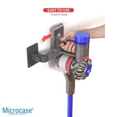Microcase Sarjlı Süpürgeler için Duvara Askı Aparatı Standı - AL4980