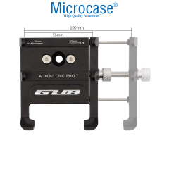 Microcase Pro 7 Alüminyum Ayarlanabilir Motosiklet Bisiklet Scooter Telefon Tutucu - AL5094