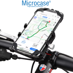 Microcase Pro 7 Alüminyum Ayarlanabilir Motosiklet Bisiklet Scooter Telefon Tutucu - AL5094